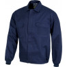 Baumwolljacke mit Hemdhals und Metall Reißverschluss WORKTEAM B1152