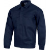Brass with metal zip closure in thick cotton WORKTEAM B1300