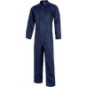 Technical work coverall with metal zipper in thick cotton WORKTEAM B5300