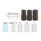 Óculos de Impacto Hexagonal 1 "Longa Série 910627R