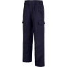 Cotton flame retardant pants with knee reinforcement WORKTEAM B1490