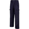 WORKTEAM B1490 fireproof cotton trousers with knee reinforcement