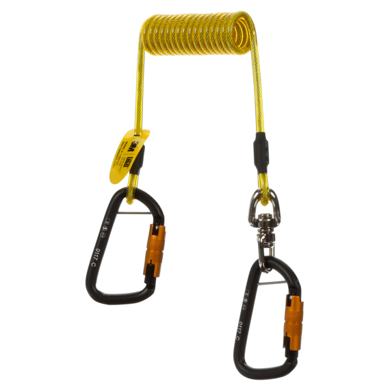 3m DBI-Room Briesting a spirale con gancio girevole (10 UND) 1500160