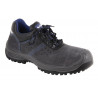 Safety Suede Shoe S1P+SRC Model Myron Gray Color with Light Carbon Toe - Sizes from 36 to 47 COFAN