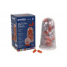 Hearing Protection Earplugs Pack of 50 disposable units in orange COFAN 11000379