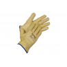 Beef leather gloves with cold cotton lining resistant - Cofan