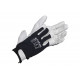Gants de fourrure Fleur Venez et retour Tissu avec Velcro Fermer (12 UNDS)