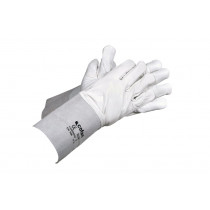 Les gants de fourrure fleurissent avec 13 cm manches (6 UNDS)
