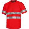 Camiseta manga corta con cintas reflectantes WORKTEAM Combi C3939