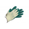 Gants en tissu avec paume en latex Adhérence correcte et résistants dans différentes couleurs COFAN