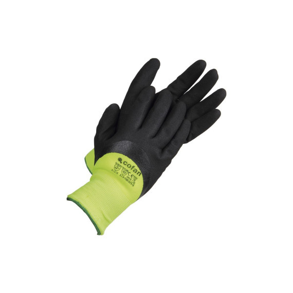 Protection contre le froid de la mousse de nitrile imprégnée de gants (12 UNDS)