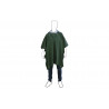 Green PVC/Polyester Water Poncho One Size