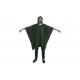 PVC-Grünwasser-Poncho / Polyester-Einzelgröße