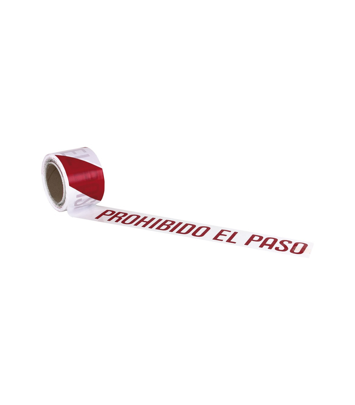 Nastro Segnaletico Cofan 'Prohibido El Paso' 80 Mm X 100 M, Per Delimitazione Aree E Cantieri