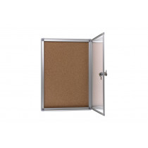 Cork cabinet with closure
