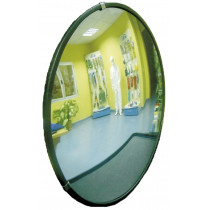 Interior convex mirror