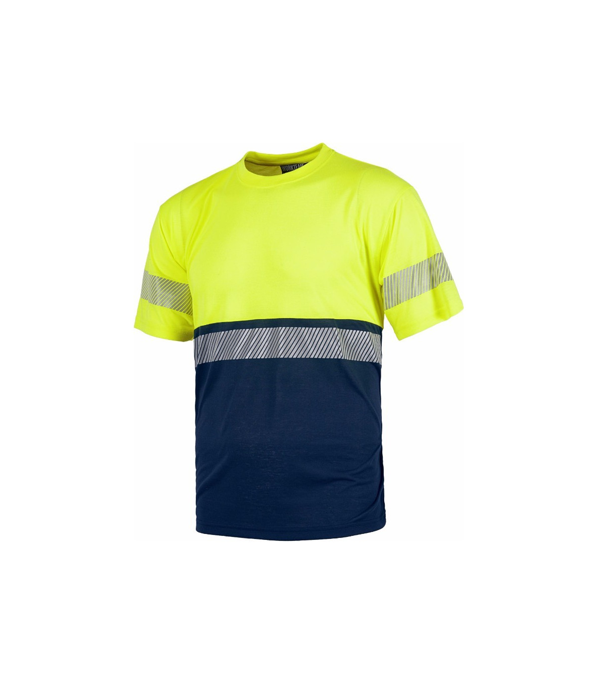 camiseta-de-trabajo-con-reflectante-termoadhesiva-en-pecho-workteam
