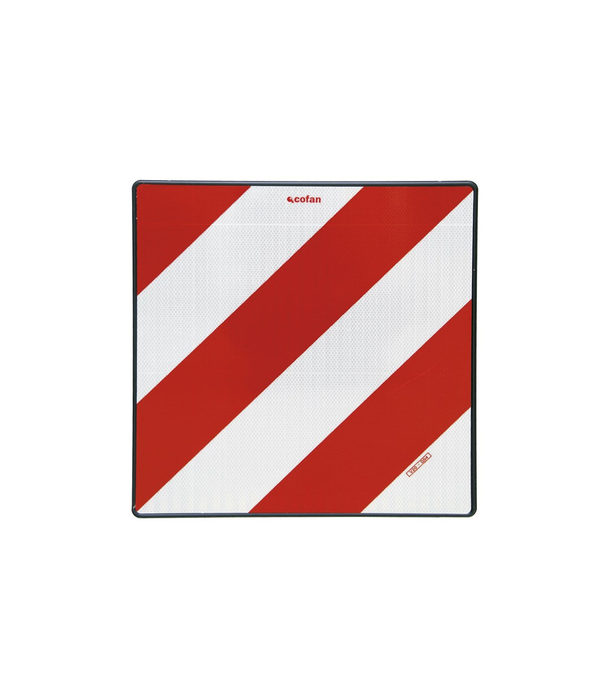 COFAN 199002 Plaque De Limitation De Vitesse 25 Km/h Homologuée - Signalisation Routière 200x200 Mm