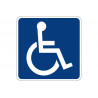 Plaque de signalisation des handicapés V-15 COFAN