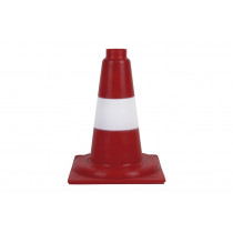 Cono rosso / bianco 30 cm