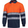 High Visibility Polo with plush fabric interior WORKTEAM C3891