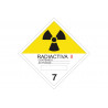 Adhesive sign Radioactive Material II COFAN