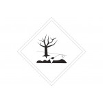 Adhesive signal Dangerous subjects-for the environment