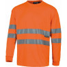 Camiseta de trabajo manga larga de alta visibilidad WORKTEAM C3933