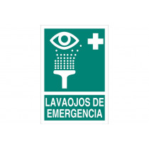 Segnale di evacuazione Pictorama e Text - Eyewash Emergency