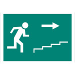 Signal Evacuation Solo PICTORAMA-Output Right Ladder "Up"