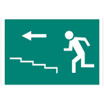 Signal Evacuation Solo PICTORAMA - Left Staircase Exit "Up"