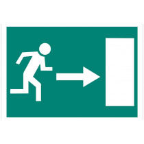 Signal Solo Solo Pictorama - sortie d'urgence "droite" arrow