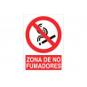 Prohibition sign No smoking area COFAN