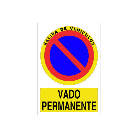 Pictogramme de signe interdit et texte - montre permanente