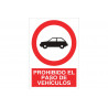 COFAN vehicle traffic prohibition sign