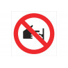 Signo proibido tocar no conector COFAN