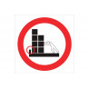 Pictogram only sign No stacking prohibited COFAN