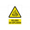 Sinal de advertência Perigo de explosão COFAN