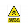 Text sign and pictogram Danger of poisoning COFAN