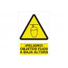 Warning sign Fixed objects at low height COFAN