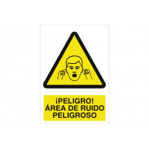 Signal Warning PICTORAMA AND TEXT - DANGER AREA DANGER
