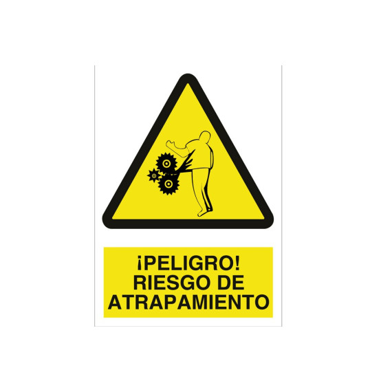 Signal WARNING PICTORAMA AND TEXT - DANGER RISK OF CARRY 2