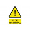 Warning sign Undetermined danger COFAN