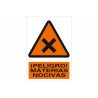 Warning sign: Danger! Harmful substances COFAN