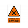Warnsignal! Gefahr! Reizende Stoffe COFAN