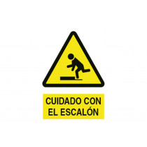 Signal Warning PICTORAMA AND TEXT - CARE STAIM