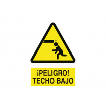 Signalwarnung Pictorama und Text - Pflegedach niedrig