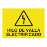 Avertissement Fil de clôture électrifié COFAN
