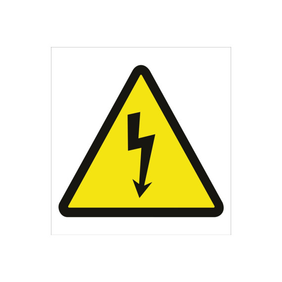 Signal Solo Warning PictoRaMa - Electrical Risk