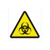 Panneau d'avertissement pictorama uniquement Danger biologique COFAN